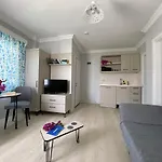 Merve Apartments, Your Home From Home In Central Bodrum, Street Cats Frequent The Property, Not All Apartments Have Balconies , Ground Floor Have Terrace With Table And Chairs