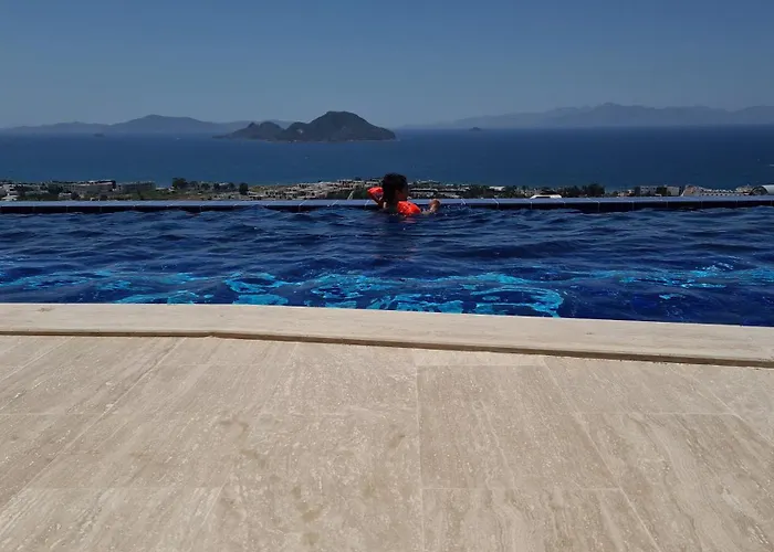 Bodrum Eason Villa & House 350M2 Full Sea View With Private Infinity Pool