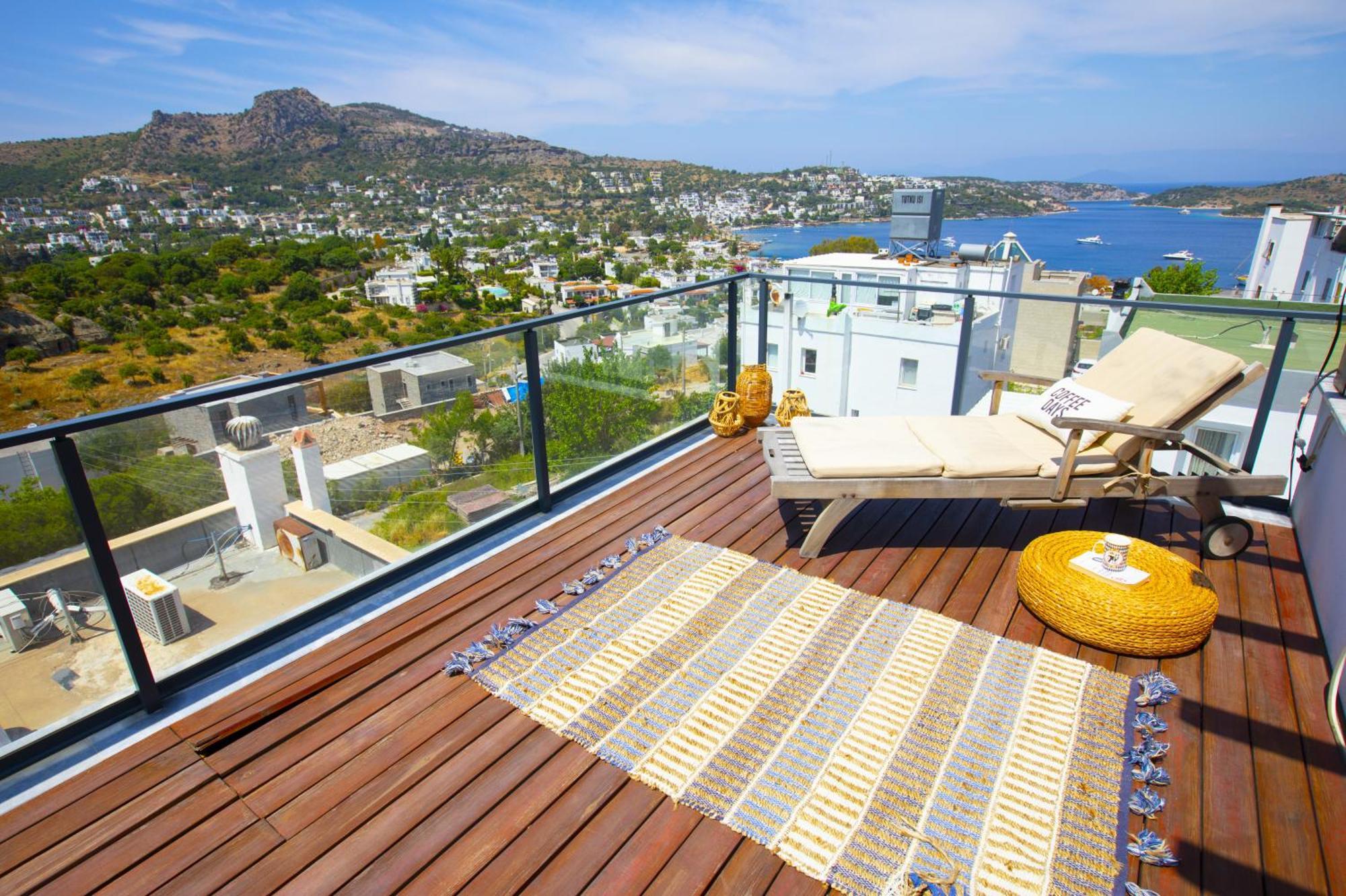 Turkbuku Luxury Seaview Dublex Wpool & Terrace