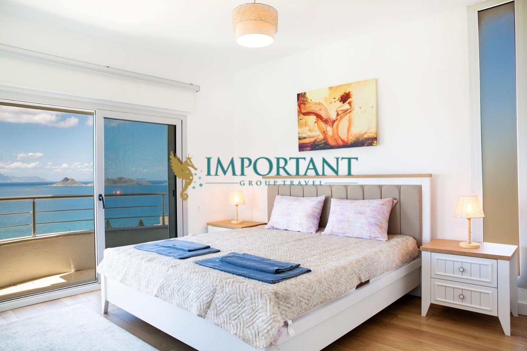 Bd4123 Five Bedroomed With Pool And Sea View Villa Bodrum