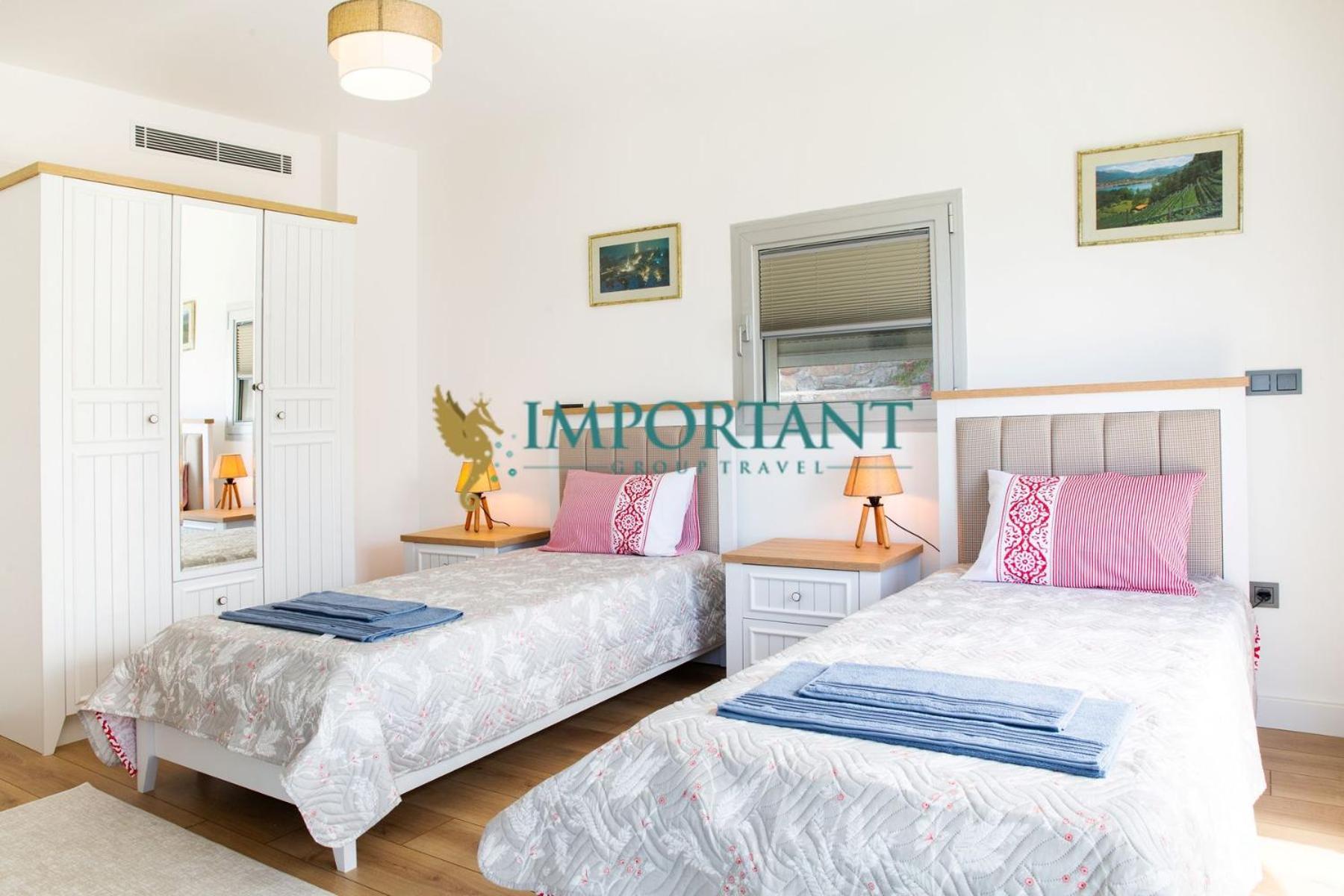 Bd4123 Five Bedroomed With Pool And Sea View Villa Bodrum