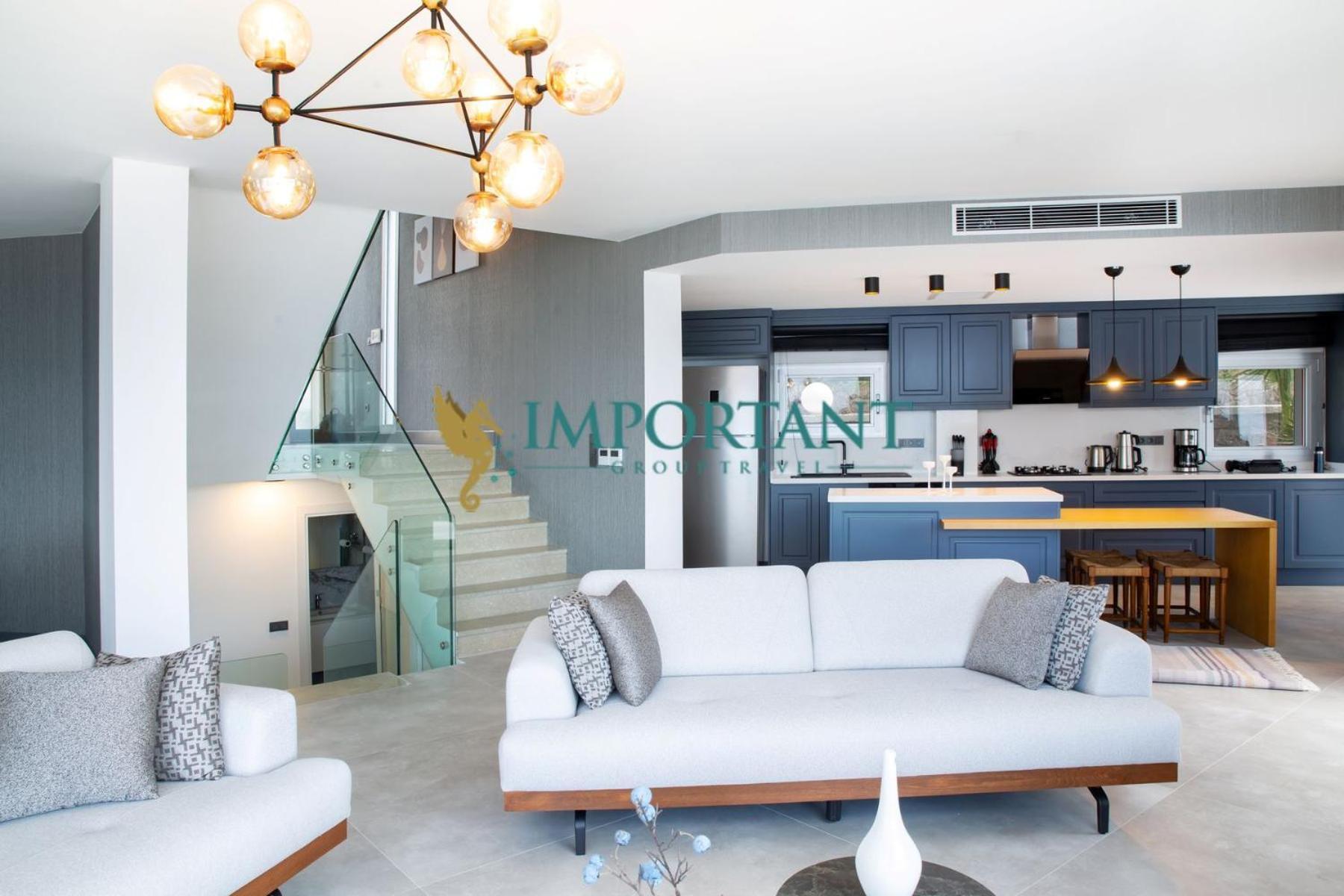 Bd4123 Five Bedroomed With Pool And Sea View Bodrum