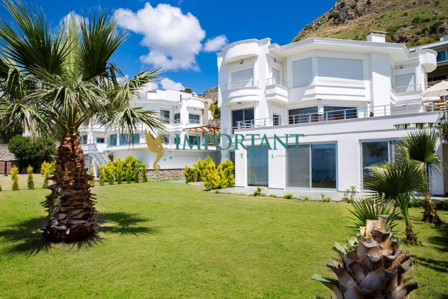 Bd4123 Five Bedroomed With Pool And Sea View Villa Bodrum