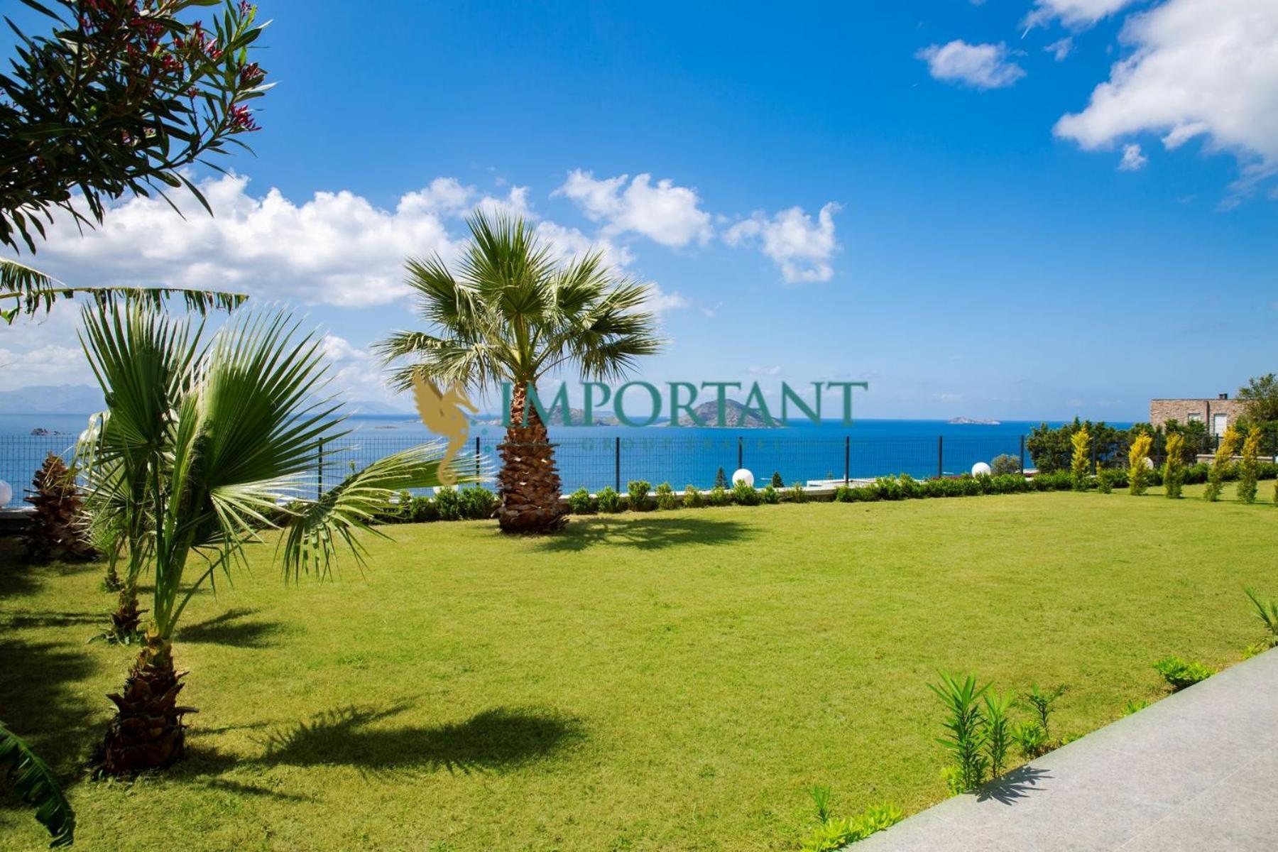 Bd4123 Five Bedroomed With Pool And Sea View * Bodrum
