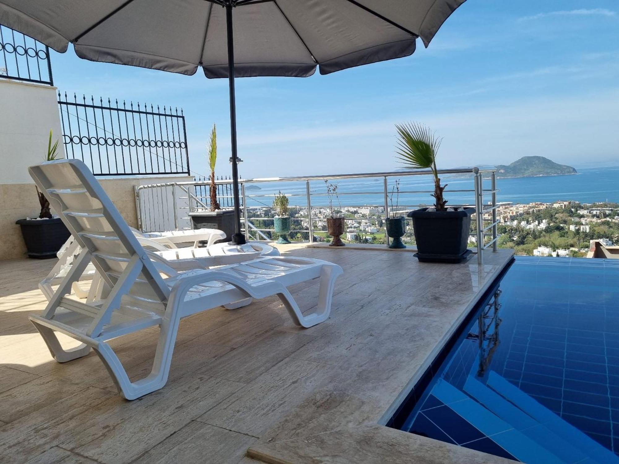 Villa Eason & House 350m2 Full Sea View With Private Infinity Pool Bodrum