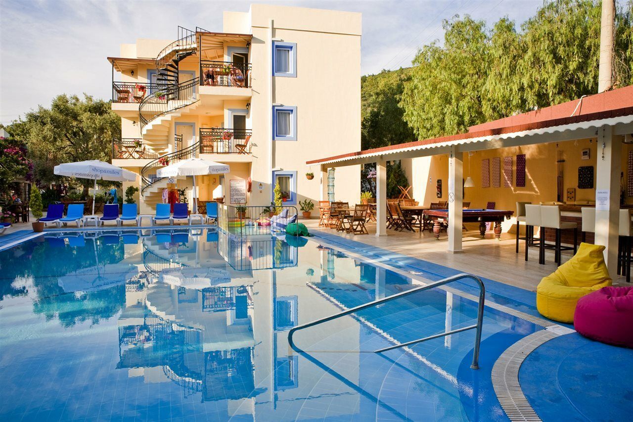 Merve Apartments, Your From In Bodrum, Street Cats Frequent The Property, Not Have Balconies , Ground Floor Have Terrace With Table And Chairs Bodrum