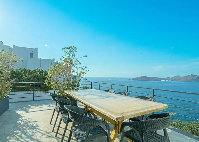Villa Ella Sea View Yalikavak Shared Pool