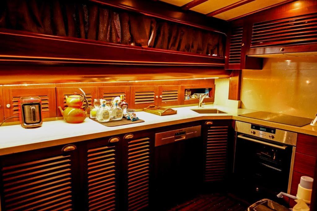 Botel Luxury Boat In Marina Bodrum