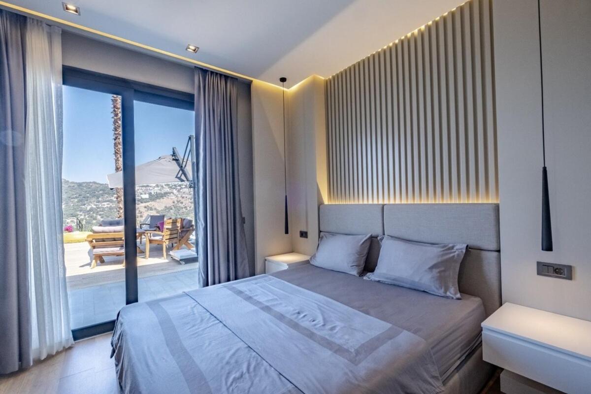 Villa Toscana Yalikavak Sonsuz Havuz Lueks Villada Tatil *