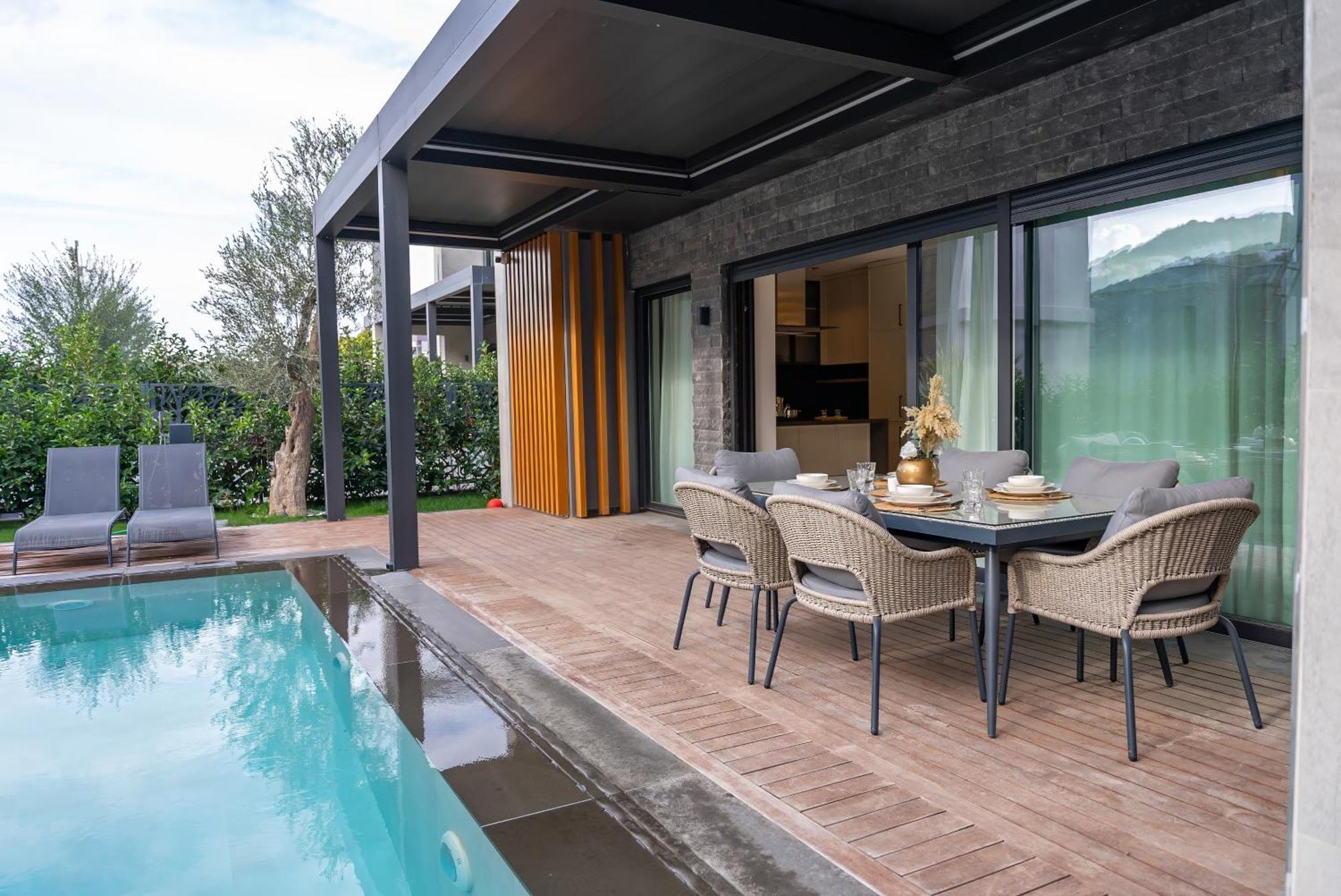 With Private Swimming Pool In Villa Bodrum