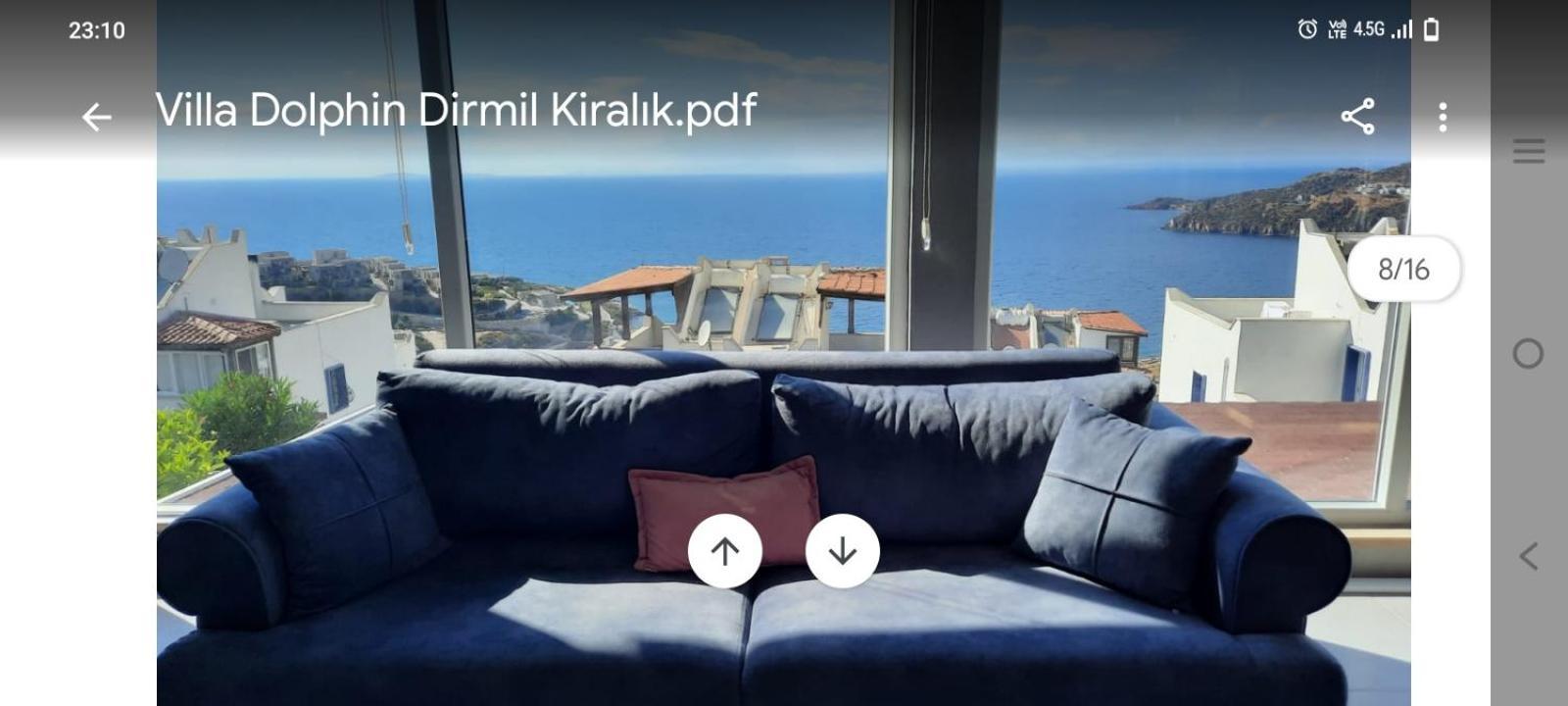 Yalikavakta Muhtesem Deniz Manzarali Bahceli Apartment Bodrum