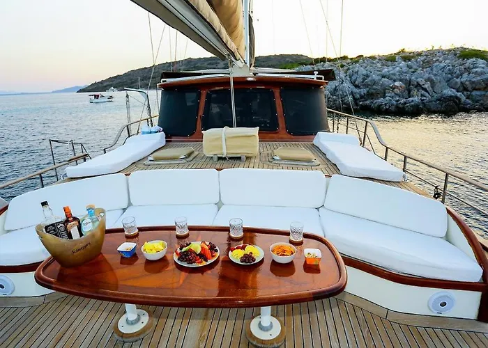 Luxury Hotel Boat In Bodrum Marina