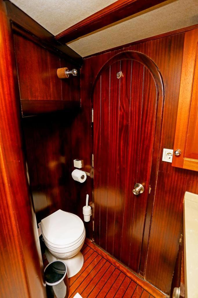 Luxury Boat In Marina *