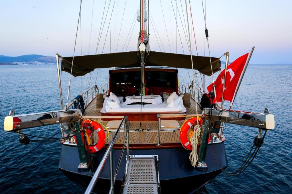 Luxury Boat In Marina * Bodrum