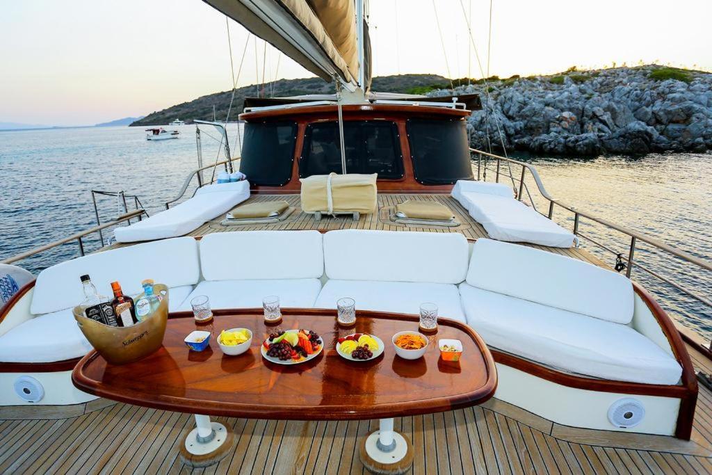 Luxury Boat In Marina * Bodrum