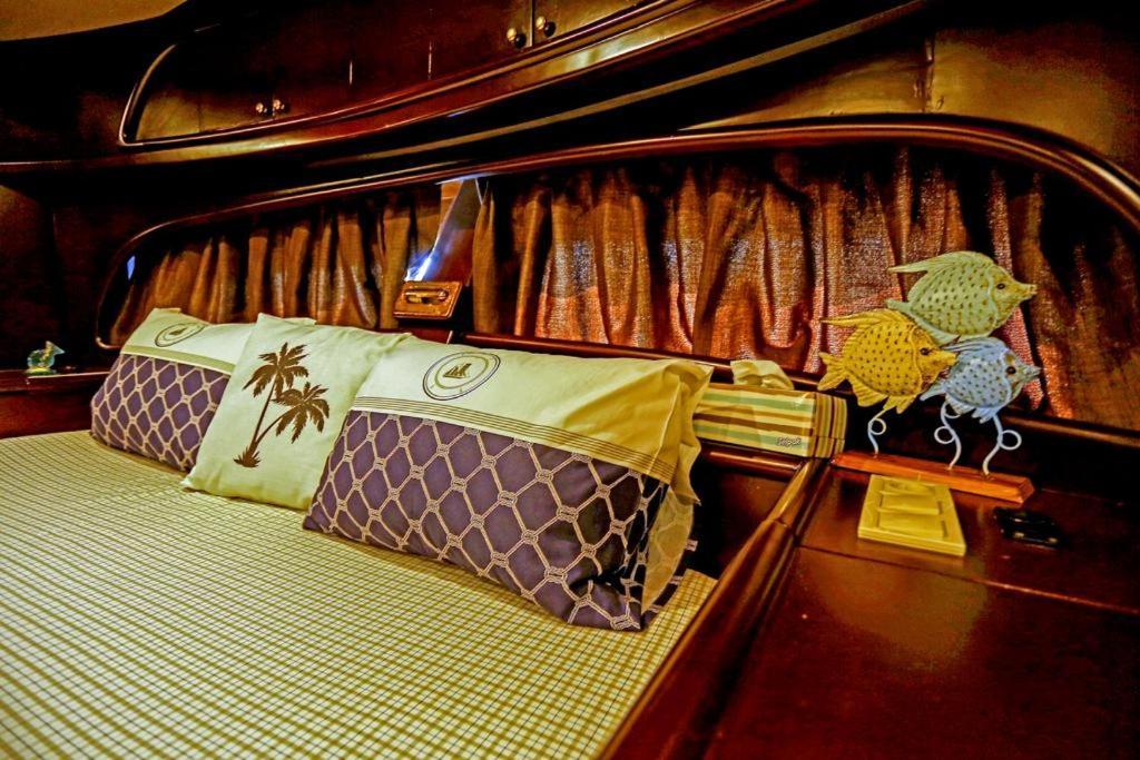 Botel Luxury Boat In Marina *