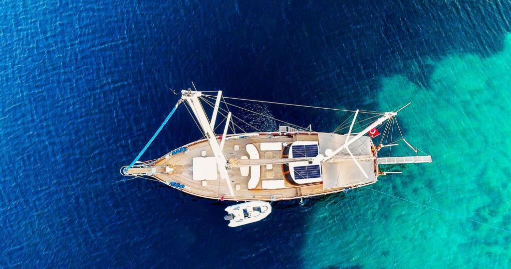Luxury Boat In Marina Botel Bodrum