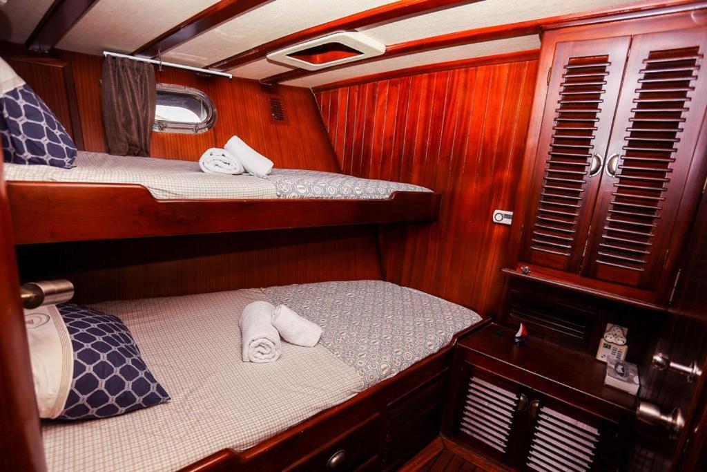 Luxury Boat In Marina *