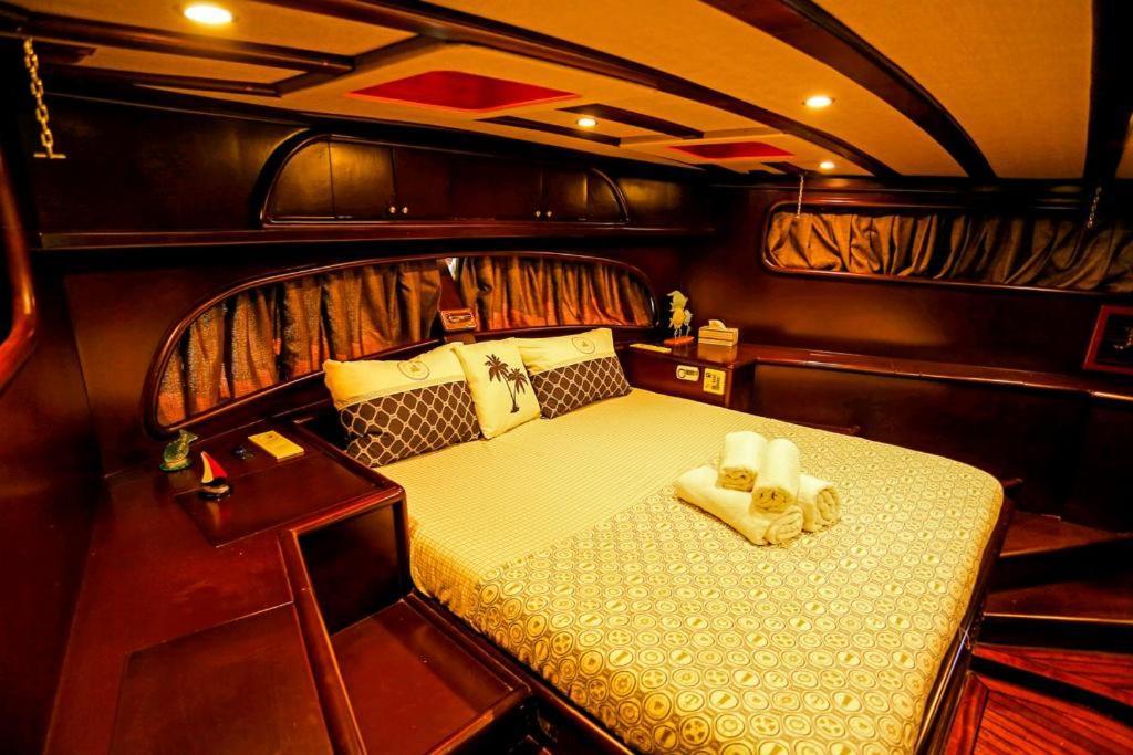 Luxury Boat In Marina Botel