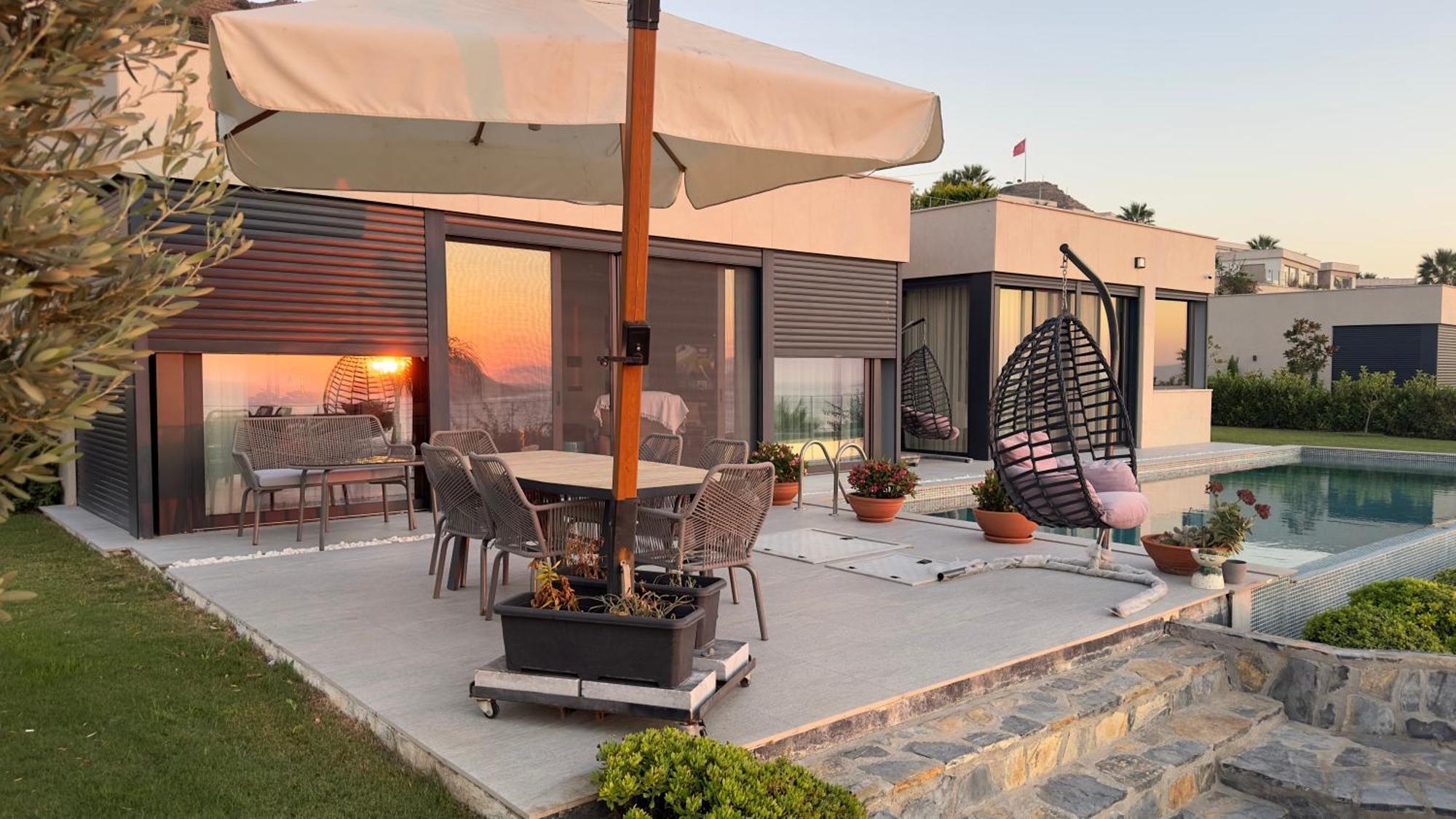 Luxury With Stunning Sea View And Spectacular Sunsets Villa Bodrum